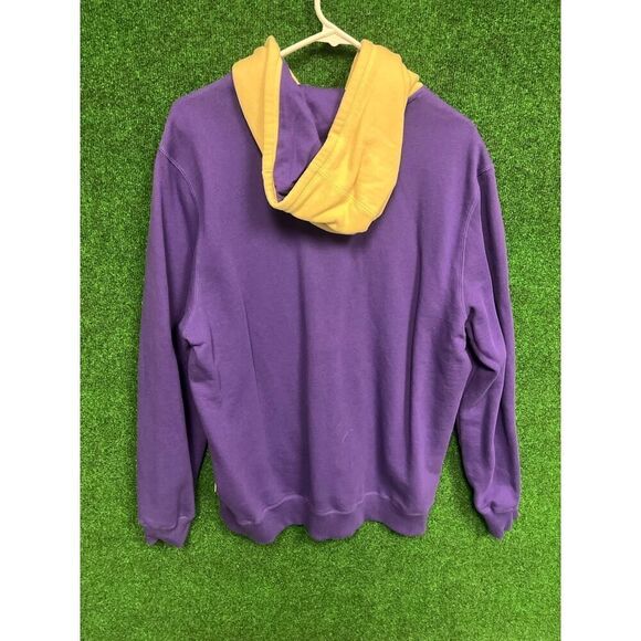 Y2K Nike University Washington Purple & Gold Medium Hoodie Sweatshirt Unisex - Picture 3 of 8